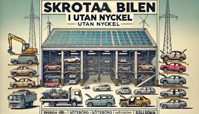 Skrota bilen i Göteborg utan nyckel